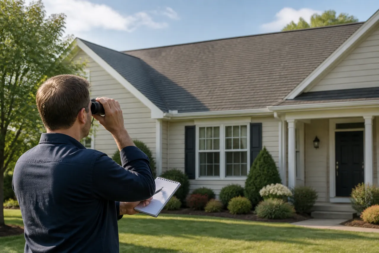 Safe Roof Observations From the Ground