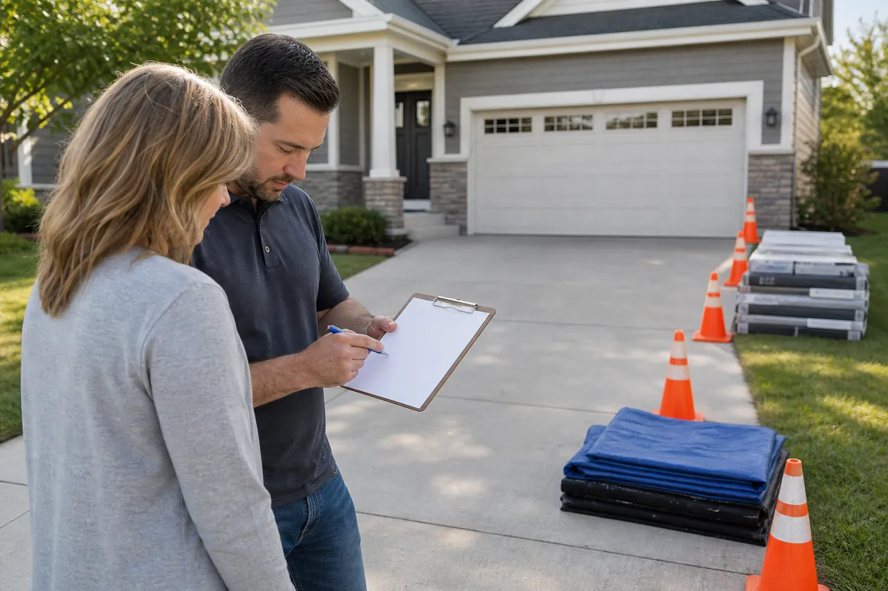Planning Roof Access and Site Logistics